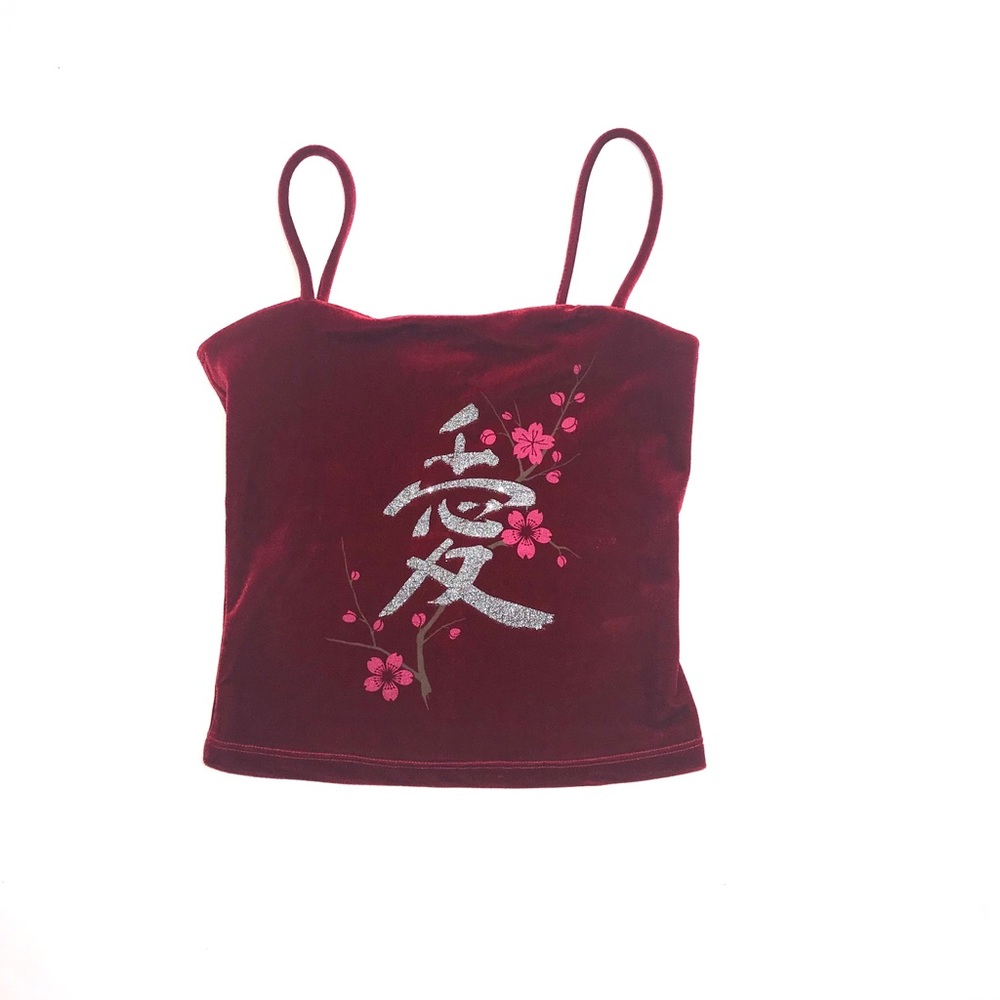 Vintage Forever21 Velvet Tank Top